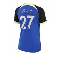 Tottenham Hotspur Lucas Moura #27 Fotballklær Bortedrakt Dame 2022-23 Kortermet